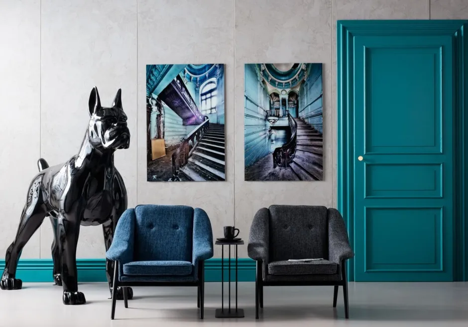 Store Decofiguur Toto XL Zwart Opbergers|Woondecoratie
