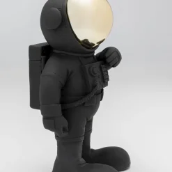 Store Decofiguur Welcome Astronaut Black 27cm Opbergers|Woondecoratie