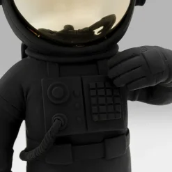 Store Decofiguur Welcome Astronaut Black 27cm Opbergers|Woondecoratie