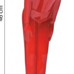 Fashion Decofiguur Welcome Guests Rood Klein Opbergers|Woondecoratie