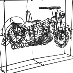 Cheap Decofiguur Wire Harley Bike 32cm Opbergers|Woondecoratie