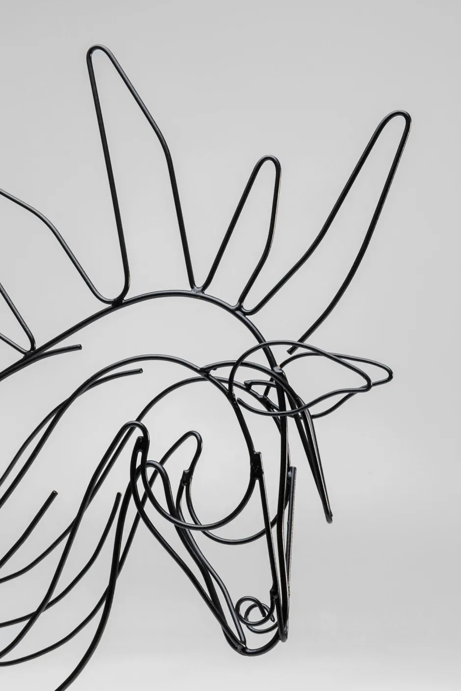 Store Decofiguur Wire Horse 51cm Woondecoratie|Tuinmeubelen