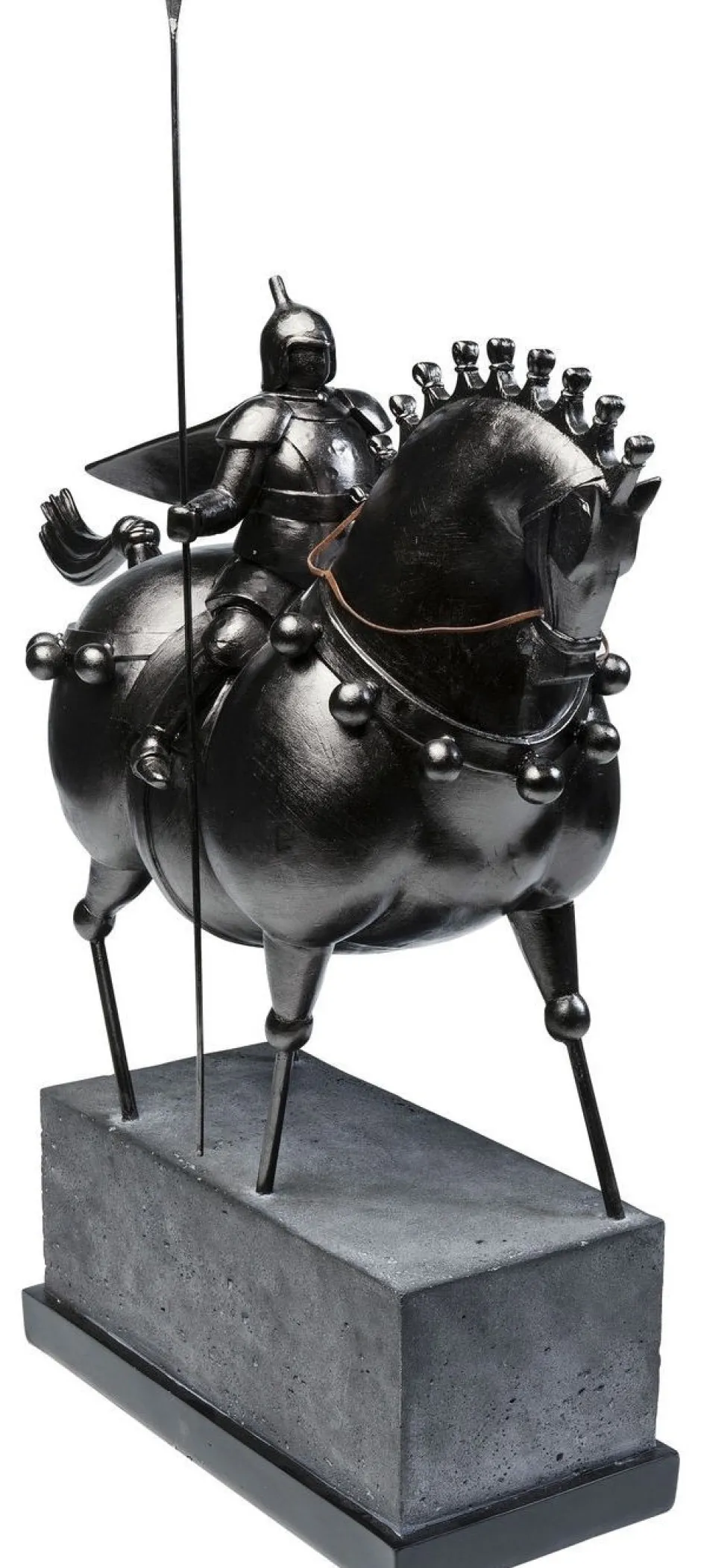 Fashion Decofiguur Zwarte Ridder Opbergers|Woondecoratie