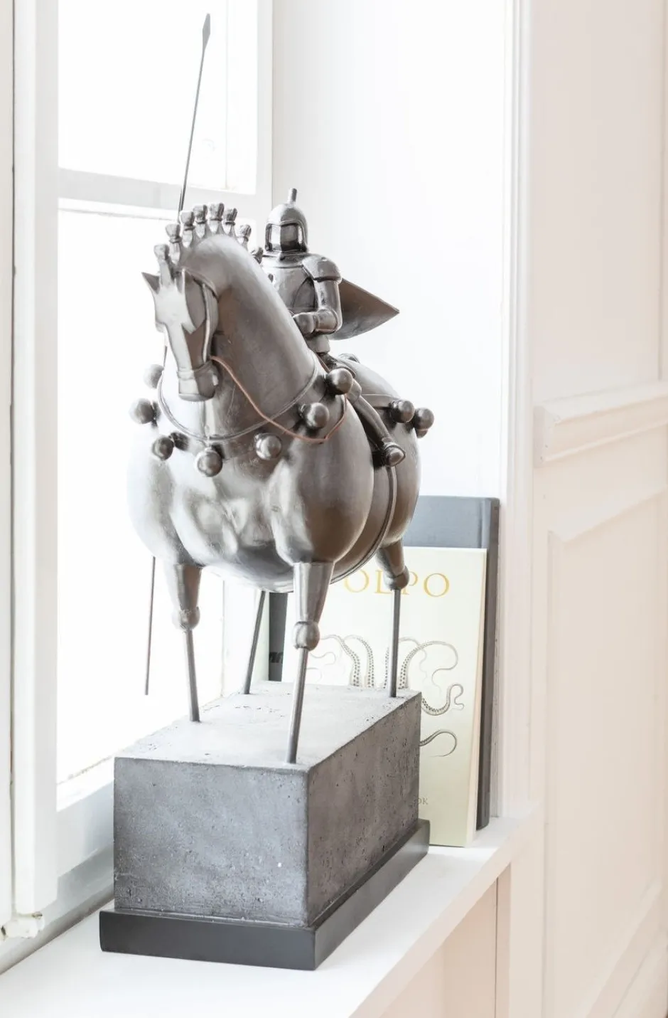 Fashion Decofiguur Zwarte Ridder Opbergers|Woondecoratie