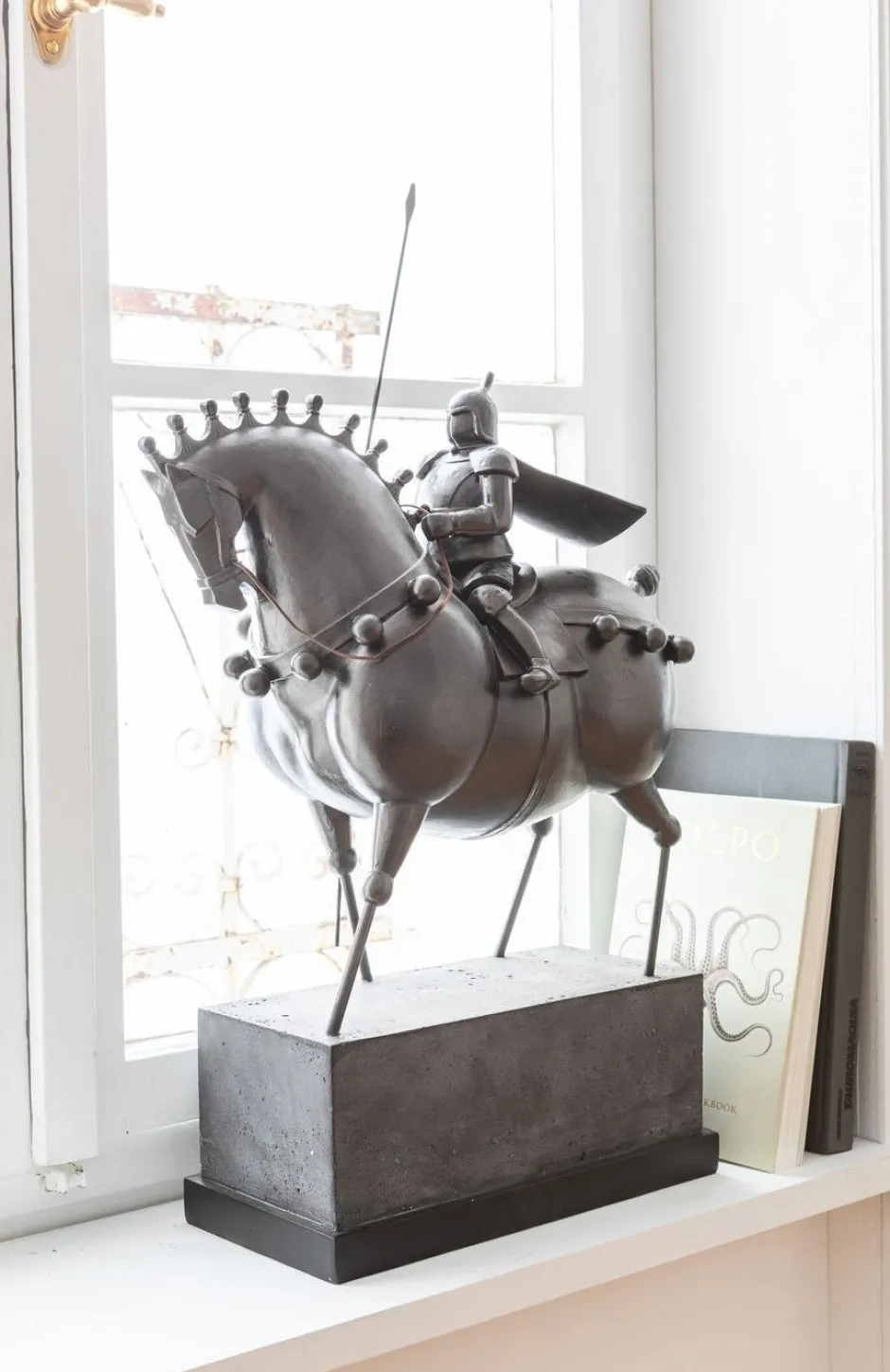 Fashion Decofiguur Zwarte Ridder Opbergers|Woondecoratie