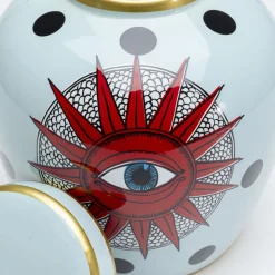 Fashion Decoratiepot Magic Eye 22cm Opbergers|Woondecoratie
