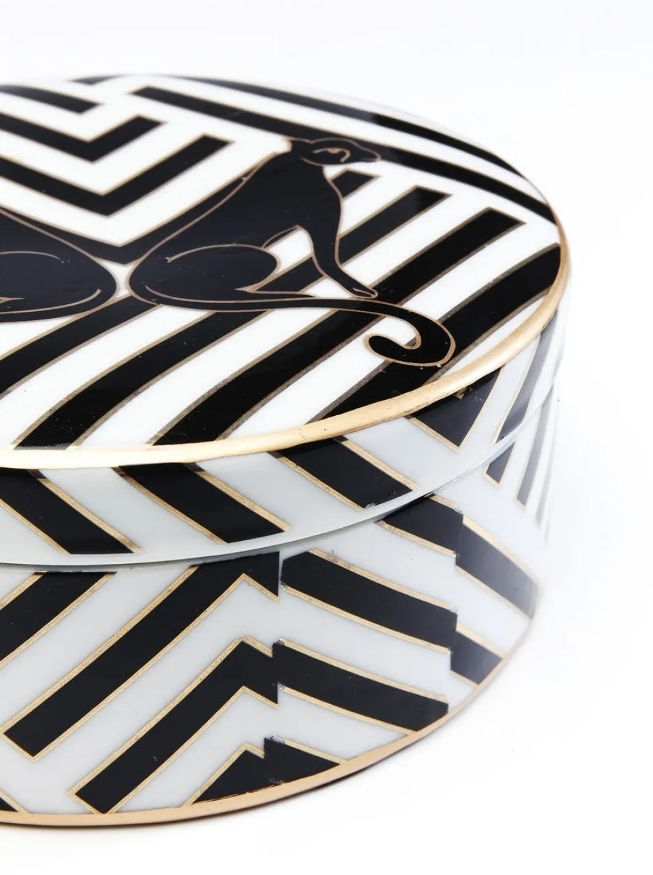 Shop Decoratiepot Panter Opbergers|Kasten