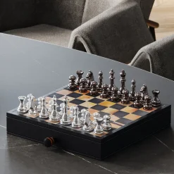 Cheap Deko Object Chess Antique 36x33cm Kasten|Tuinmeubelen