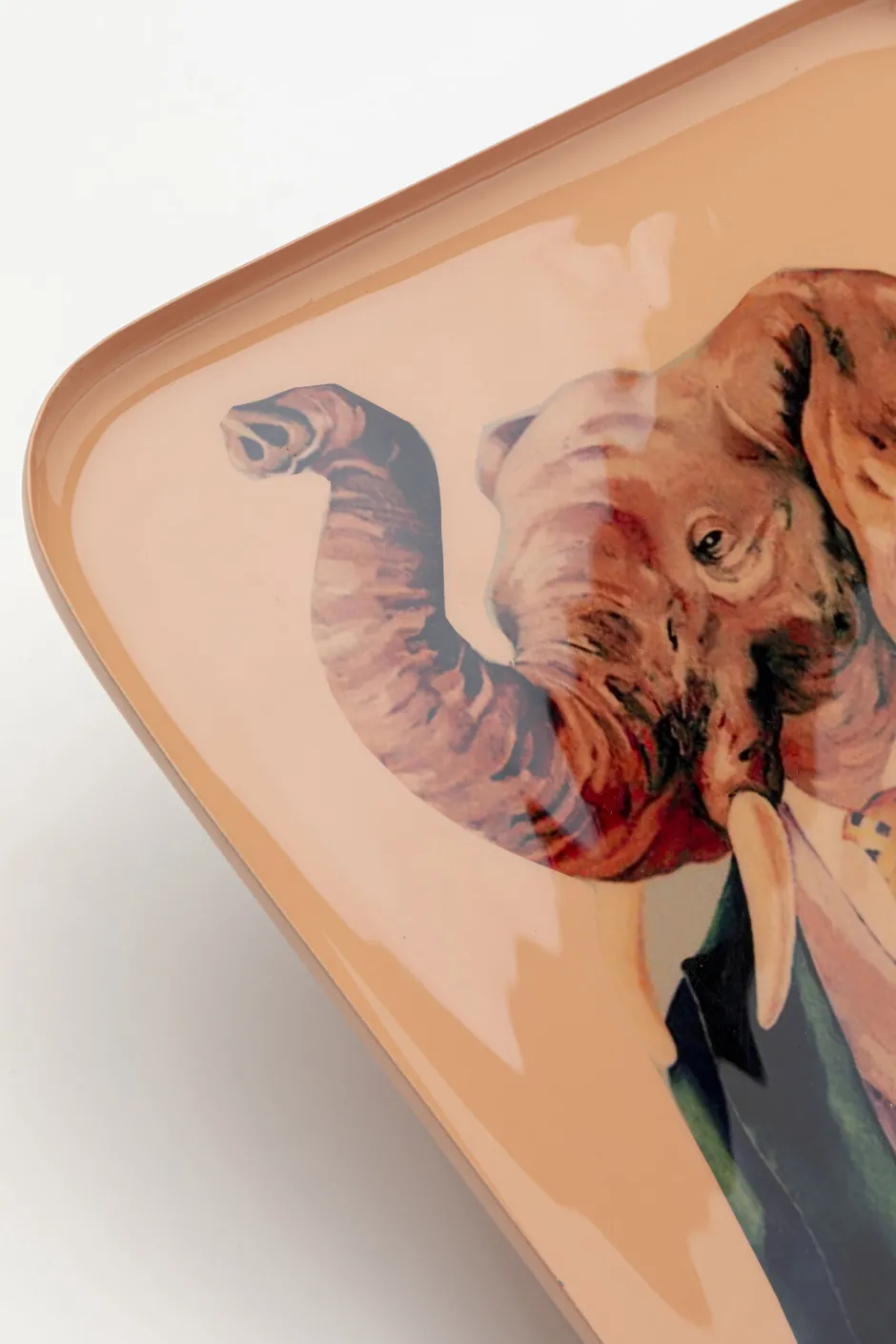 Store Dienblad Elephant 27x27cm Servies & Tafelaccessoires|Kasten