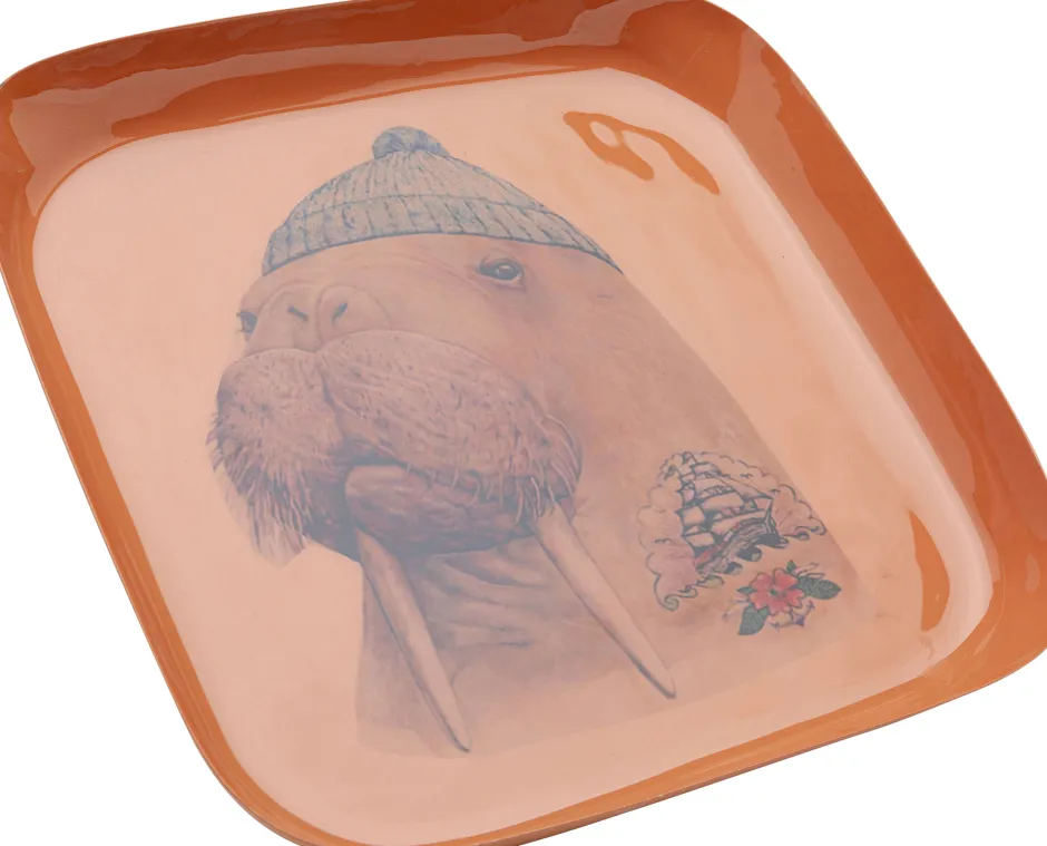 Cheap Dienblad Walrus 21x21cm Servies & Tafelaccessoires|Kasten