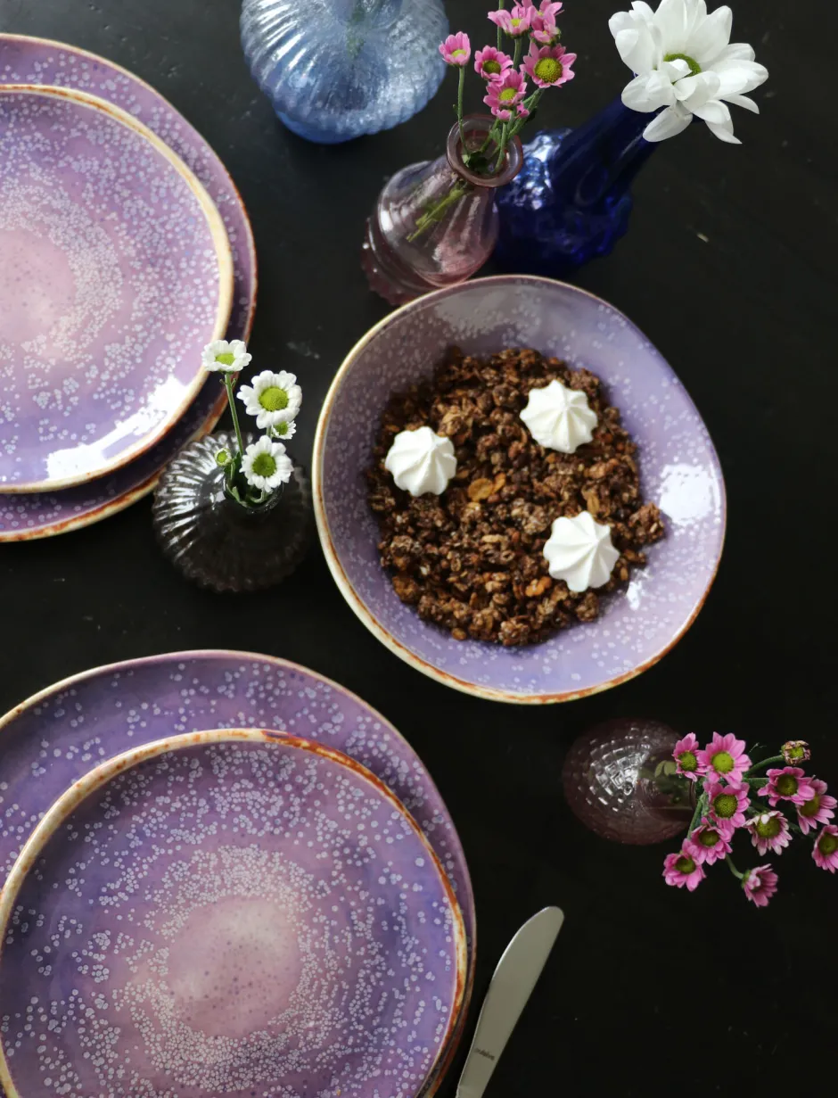 Flash Sale Diep Bord Shirley Violet Ø21cm Servies & Tafelaccessoires|Kasten