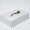 Hot Doos Snake Bite White 28x7cm Opbergers