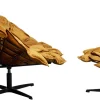 New Draaibare Fauteuil + Hocker Blossom Fauteuils