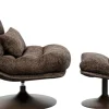 Best Sale Draaibare Fauteuil + Hocker Montreal Kasten|Fauteuils