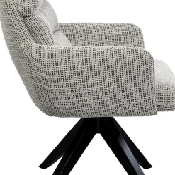 Cheap Draaibare Fauteuil Bosse Black Stoelen