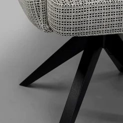 Cheap Draaibare Fauteuil Bosse Black Stoelen