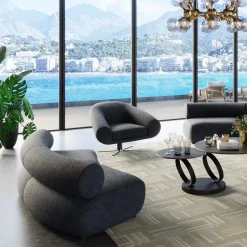 Online Draaibare Fauteuil Ciao Midnight Kasten|Fauteuils