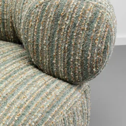 Hot Draaibare Fauteuil Couture Stripes Blue Kasten|Fauteuils