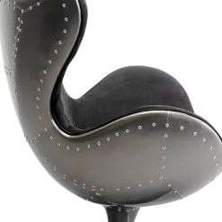 Clearance Draaibare Fauteuil Lounge Black Graphit Kasten|Fauteuils