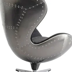 Clearance Draaibare Fauteuil Lounge Black Graphit Kasten|Fauteuils