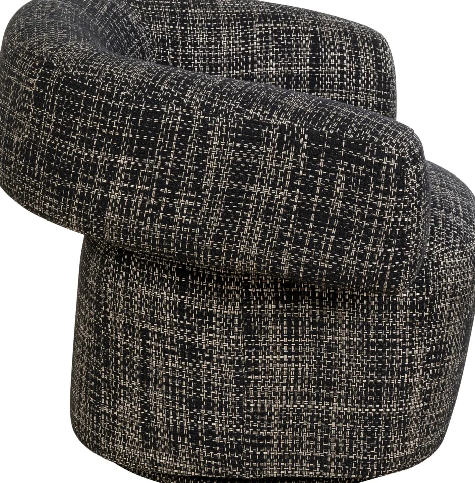 New Draaibare Fauteuil Maye Bow Kasten|Fauteuils
