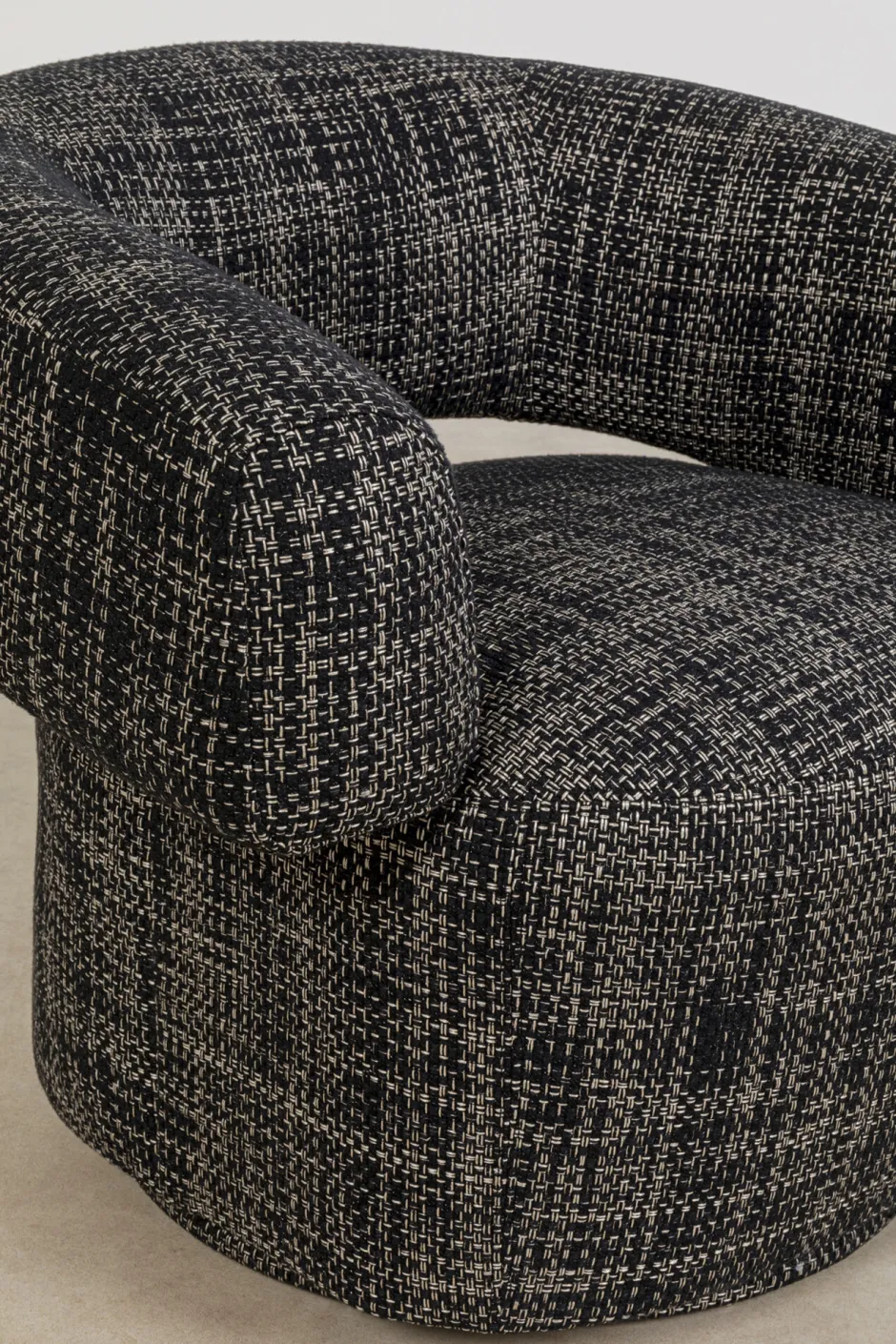 New Draaibare Fauteuil Maye Bow Kasten|Fauteuils