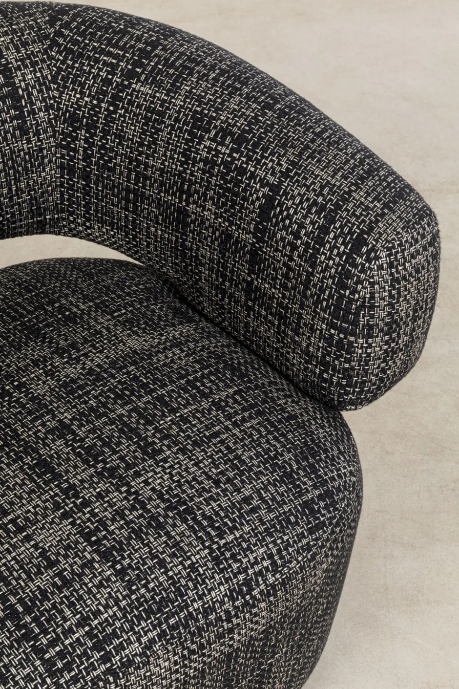 New Draaibare Fauteuil Maye Bow Kasten|Fauteuils