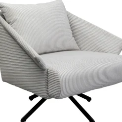 Clearance Draaibare Fauteuil Milo Beige Fauteuils