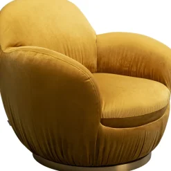 Discount Draaibare Fauteuil Nube Yellow Fauteuils