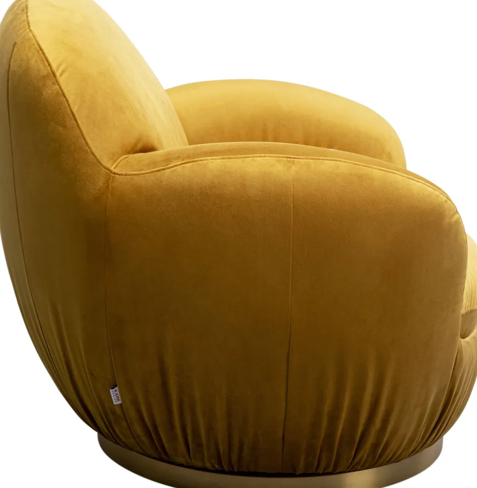 Discount Draaibare Fauteuil Nube Yellow Fauteuils