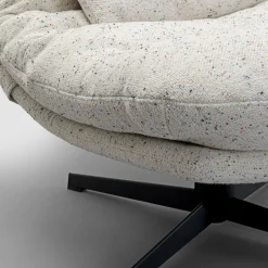Cheap Draaifauteuil + Hocker Columbia Kasten|Fauteuils