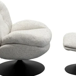 Cheap Draaifauteuil + Kruk Standford Kasten|Fauteuils