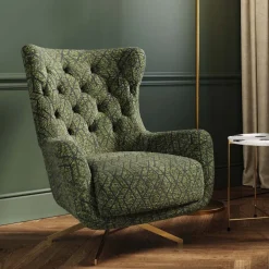 Online Draaifauteuil Bellini Green Kasten|Fauteuils