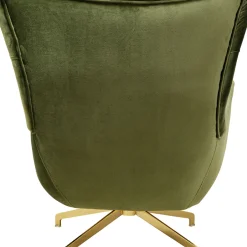 Cheap Draaifauteuil Bellissima Velvet Green Kasten|Fauteuils