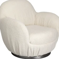 Cheap Draaifauteuil Nube Boucle Kasten|Fauteuils