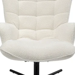 Fashion Draaifauteuil Oscar Boucle Cream Kasten|Fauteuils