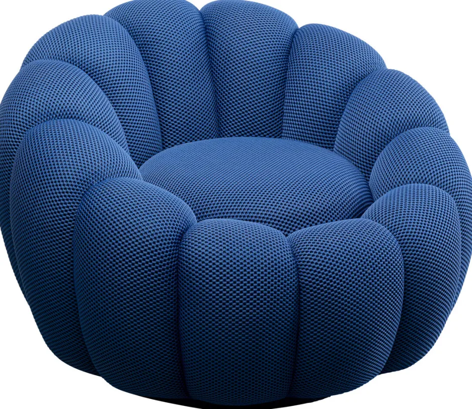 Discount Draaifauteuil Peppo Bloom Blue Kasten|Fauteuils