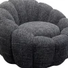 Cheap Draaifauteuil Peppo Bloom Melange Black Kasten|Fauteuils