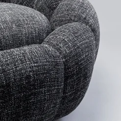 Cheap Draaifauteuil Peppo Bloom Melange Black Kasten|Fauteuils