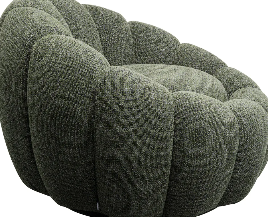 Clearance Draaifauteuil Peppo Bloom Melange Green Kasten|Fauteuils