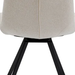 Outlet Draaistoel Baron Cream Kasten|Stoelen