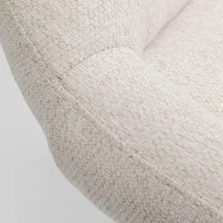 Outlet Draaistoel Baron Cream Kasten|Stoelen