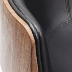 Shop Draaistoel Club Walnoot Kasten|Stoelen