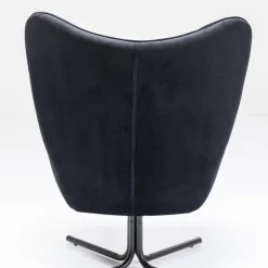 Best Draaistoel Oscar Velvet Black Kasten|Fauteuils
