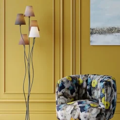 Cheap Draaistoel Peony Flower Geel Kasten|Fauteuils