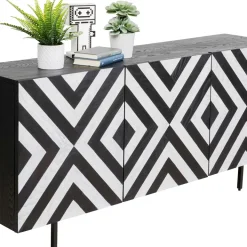 Clearance Dressoir Arctic 160x75cm Kasten|Lage Kasten & Dressoirs