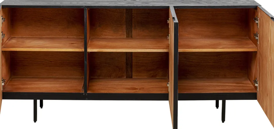 Clearance Dressoir Arctic 160x75cm Kasten|Lage Kasten & Dressoirs