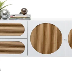 Hot Dressoir Atomic White 183x76cm Kasten|Lage Kasten & Dressoirs