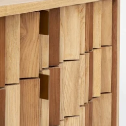 Store Dressoir Concertina Nature 186x74cm Lage Kasten & Dressoirs