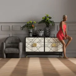Store Dressoir Credenza 150x80cm Kasten|Lage Kasten & Dressoirs
